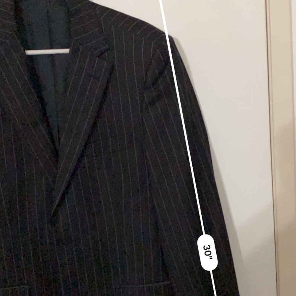 Hugo boss selection pinstripe blazer super 120 EUC - Picture 9 of 9
